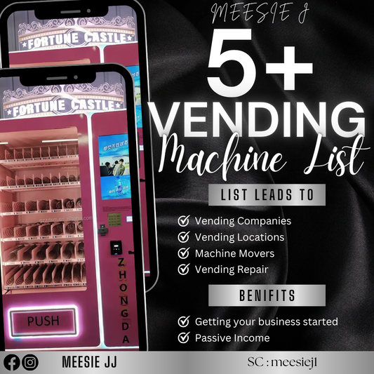 Vending Machine Vendors List
